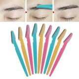 RASOIRS DE SÛRETÉ FEMME 3 PIÈCES POUR MAQUILLAGE, VISAGE, SOURCILS, LÈVRES