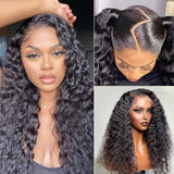Perruques de cheveux humains Full Lace densité 180% effet « peau fondue »