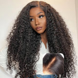 Perruque Invisible Strap 360 Skin Melt Lace 2.0 Cheveux Humains Precut Lace Sans Noeuds Perruque Frontale Boucles Birmanes