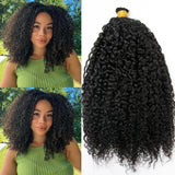 Extension de cheveux humains bouclés et crépus birmans en vrac pour tresses sans nœuds bohèmes