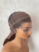 {LAST-PIECE-CLEARANCE} 360 Knot-Free Lagos Hairline Ombre Brown Fitted Skin Melt Lace Wig Burmese Curly