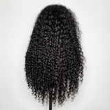 Skin Melt 360 Lace Invisible Adjustable Strap Delicate Hairline Human Hair Frontal Wig Curly Wave