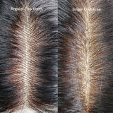 Perruque en dentelle de cheveux humains pré-épilés 13x4 sans nœuds FULL FRONTAL HD Skin Melt | Bouclés