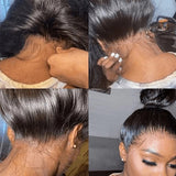 {50 % de réduction} Perruque Lace Wig entière HD Skin Melt ondulée en cheveux humains