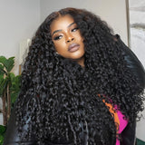 {Vente Flash} Perruque Lace Front 13x4|13X6 Cheveux Humains Densité 250% | Boucles Birmanes