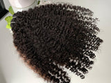 Lot de Tissages Bouclés Cheveux Naturels de Haute Qualité Extensions Capillaires pour Cheveux 3c-4a