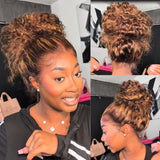 {Vente Exceptionnelle} Perruque Lace Frontale 360 Cheveux Humains 250% Invisible Highlight Onde Eau