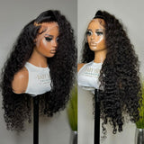 SANS NŒUDS - Perruque frontale en cheveux humains Lace Melt Skin 13x6 pré-épilée | Boucles lâches