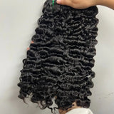 5x5 Closure et 3 Bundles de Cheveux Humains Vierges Skin Melt Lace Boucles Birmanes