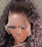 Perruque Lace Front Cheveux Humains Ondulés Naturels Pré-épilés 13x6 / 13x4