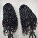Full Lace 200% Natural Hairline HD/Transparent Human Hair Lace Wig Water Wave