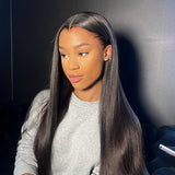 [Deux perruques 299 $] Perruque droite 13x6 HD Lace Front & Perruque Yaki 13x6 HD Lace Front