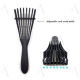 Brosse démêlante massage du cuir chevelu peigne à cheveux