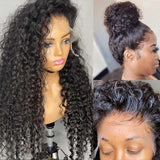 Joanna| Perruque 360 Lace Frontal en Cheveux Humains Vierges Pré-épilés | Ondulée Frisée