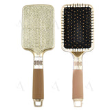 Brosse démêlante anti-frisottis étincelante de strass