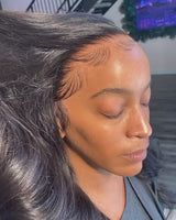 {50 % de réduction} Perruque frontale Body Wave avec lace fondante "Skin Melt" et bordure délicate