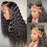 {Vente Éclair} Perruque Lace Frontale 13x6 3D Cheveux Humains Pré-épilés Effet Peau Fonte | Onde Lâche