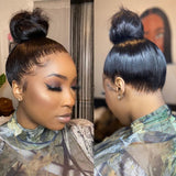 Arya | Full Lace Preplucked Virgin Human Hair Wig | Straight