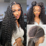 Perruque Lace Front 3D FULL FRONTAL 13x6 en cheveux humains avec effet peau fondue et pré-épilée | Frisée
