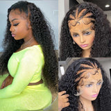 Perruque Lace Front 3D FULL FRONTAL 13x6 en cheveux humains avec effet peau fondue et pré-épilée | Frisée
