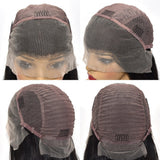 Perruque Lace Front à Ondulations Corporelles Courtes 13x6 avec Mèches et Cheveux Humains