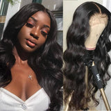 NEW Skin Melt Full Lace Body Wave Wig Invisible Swiss Lace+ Invisible Knots