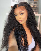 Daisy| Perruque Lace Front Cheveux Humains Vierges Pré-épilés | Ondulée Profonde