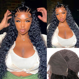Perruque Lace Front Cheveux Humains Pré-épilée 13x4 3D FULL FRONTAL EFFET FONDANT | Onde Eau
