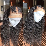 Perruque de cheveux humains Lace Front avec dentelle Skin Melt pré-épilée 3D FULL FRONTAL 13x6 | Water Wave